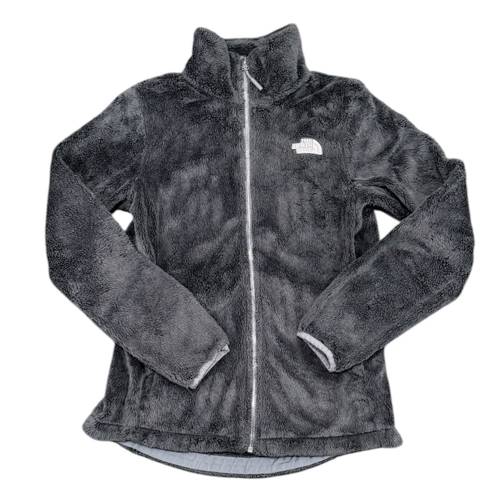 The North Face | Fuzzy Gray Zip Up